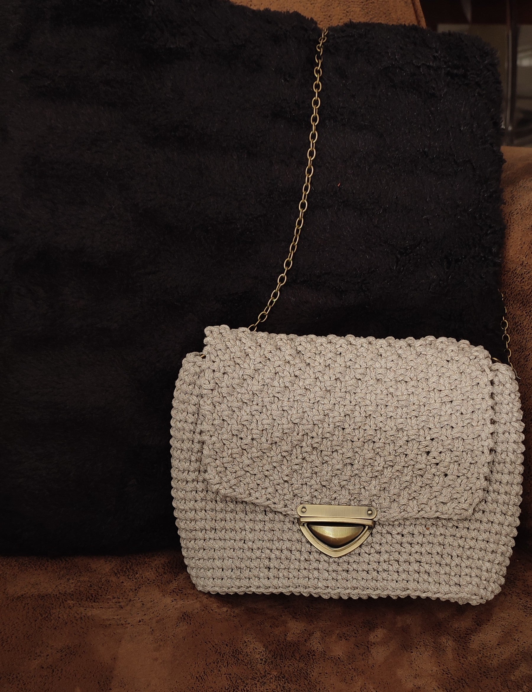 Sac Maé - gris clair