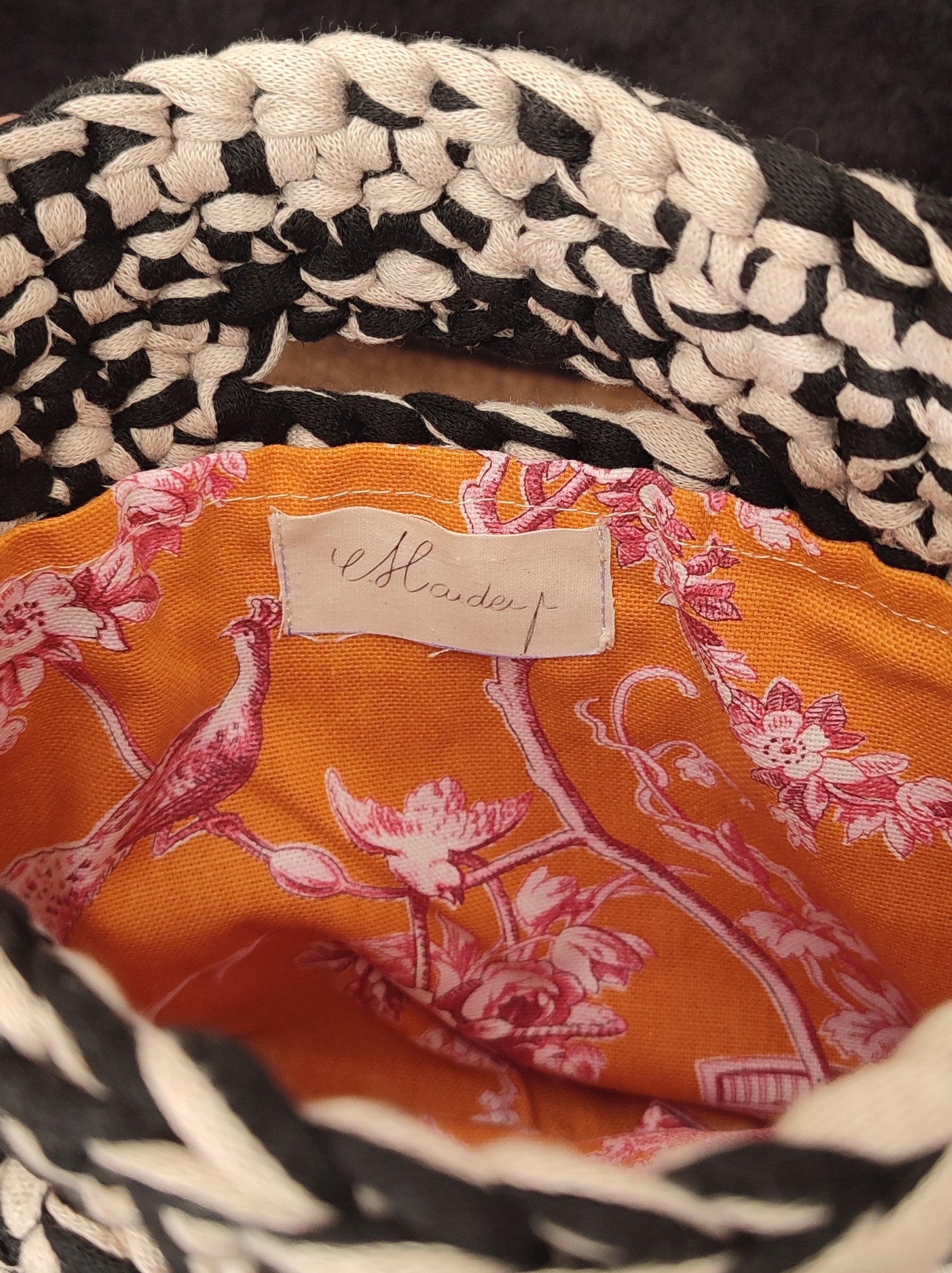 Sac Coco - noir et beige