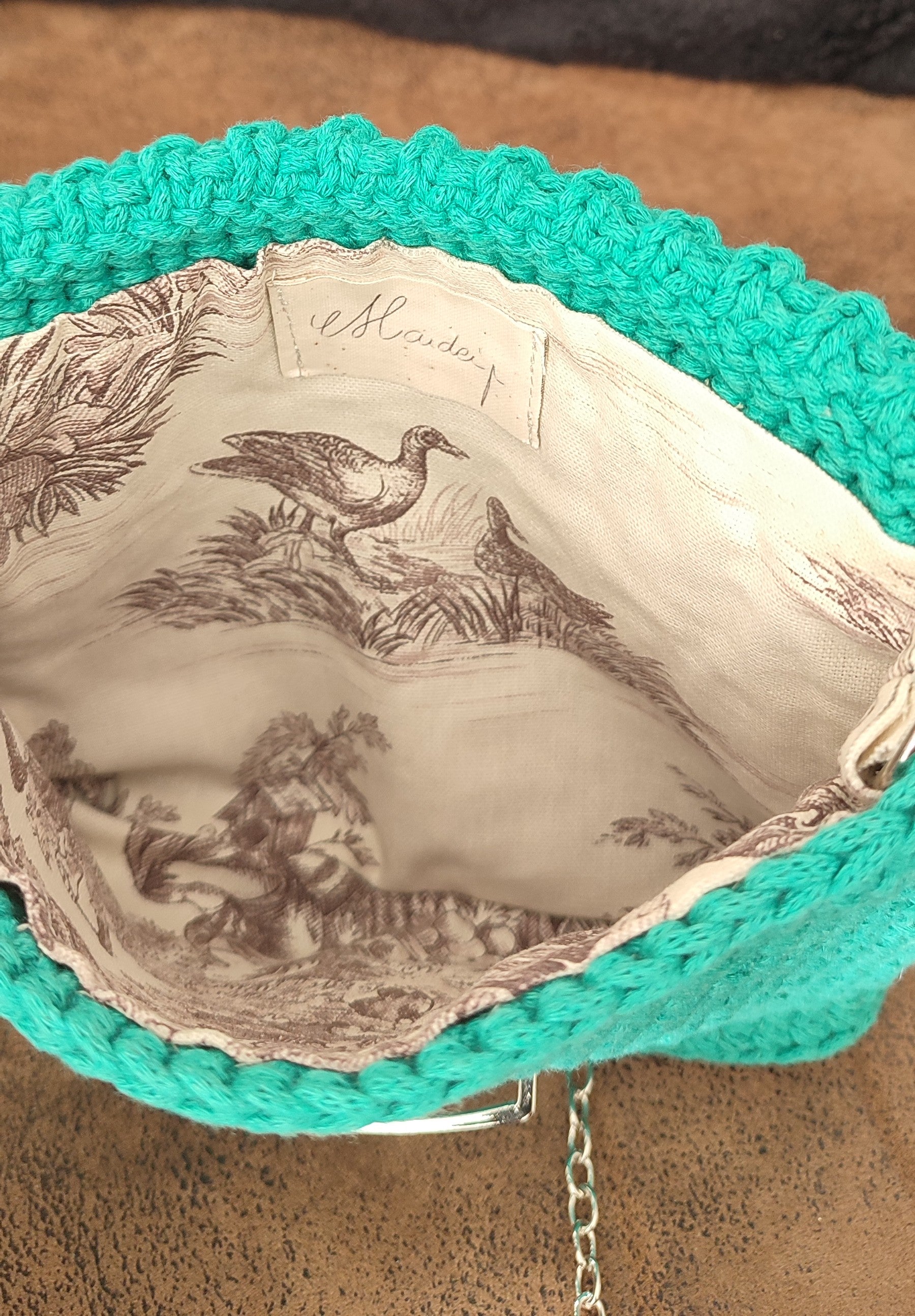 Sac Maé - turquoise