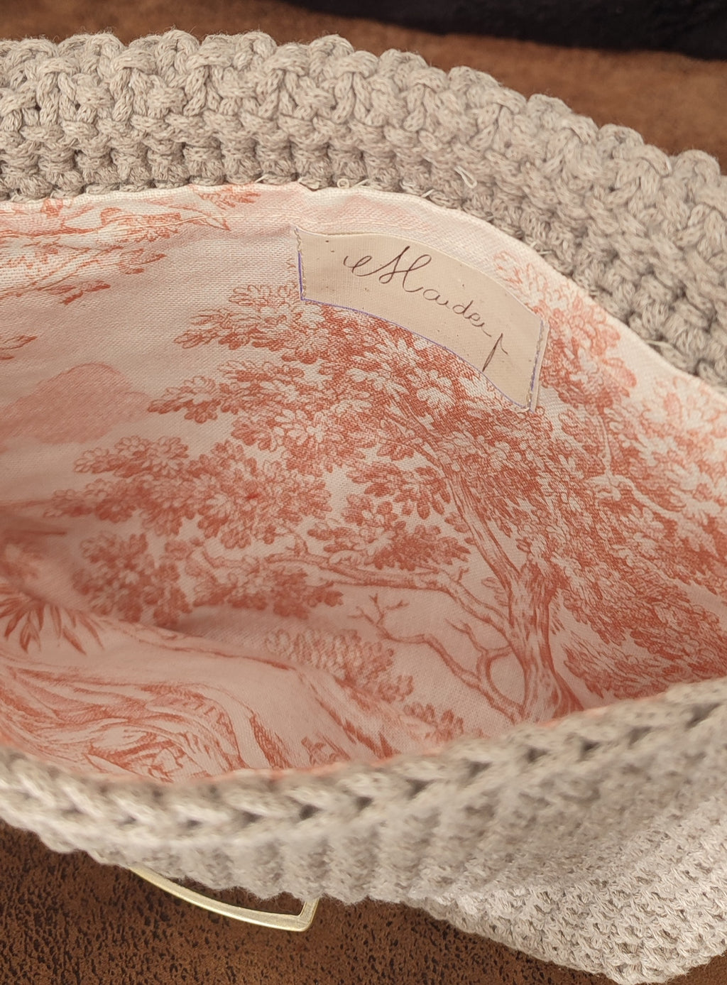 Sac Maé - gris clair