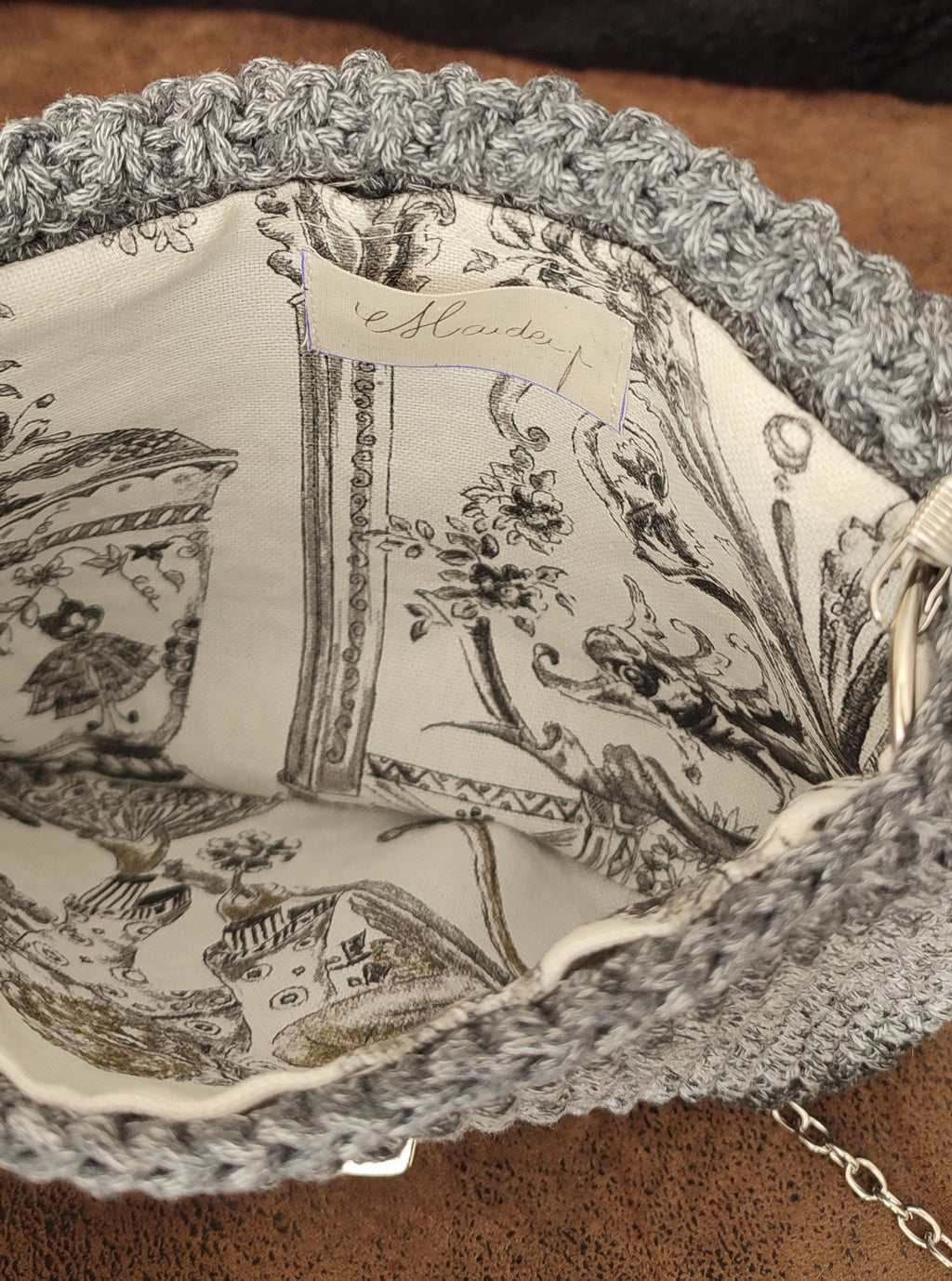 Sac Maé - gris chiné